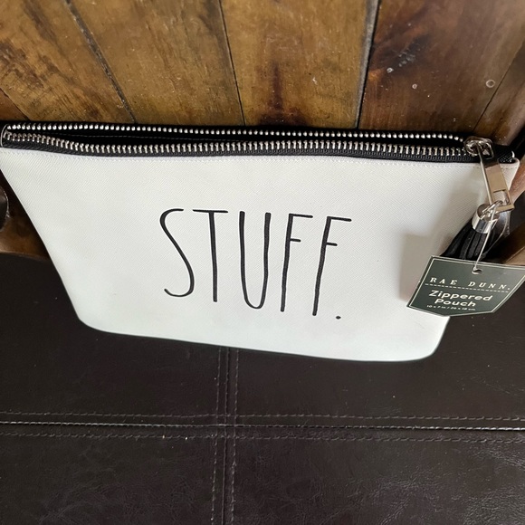Rae Dunn STUFF Zippered Pouch - Picture 3 of 5